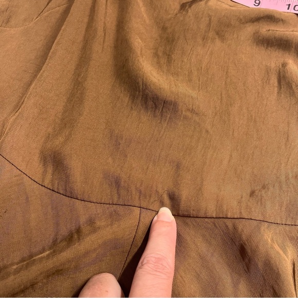 Flawed Vince XS dress pockets adjustable spaghetti strap lace style neckline - Picture 9 of 16